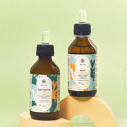 Acid Queen kontra Enzymatic King – pojedynek peelingów od HairTry!