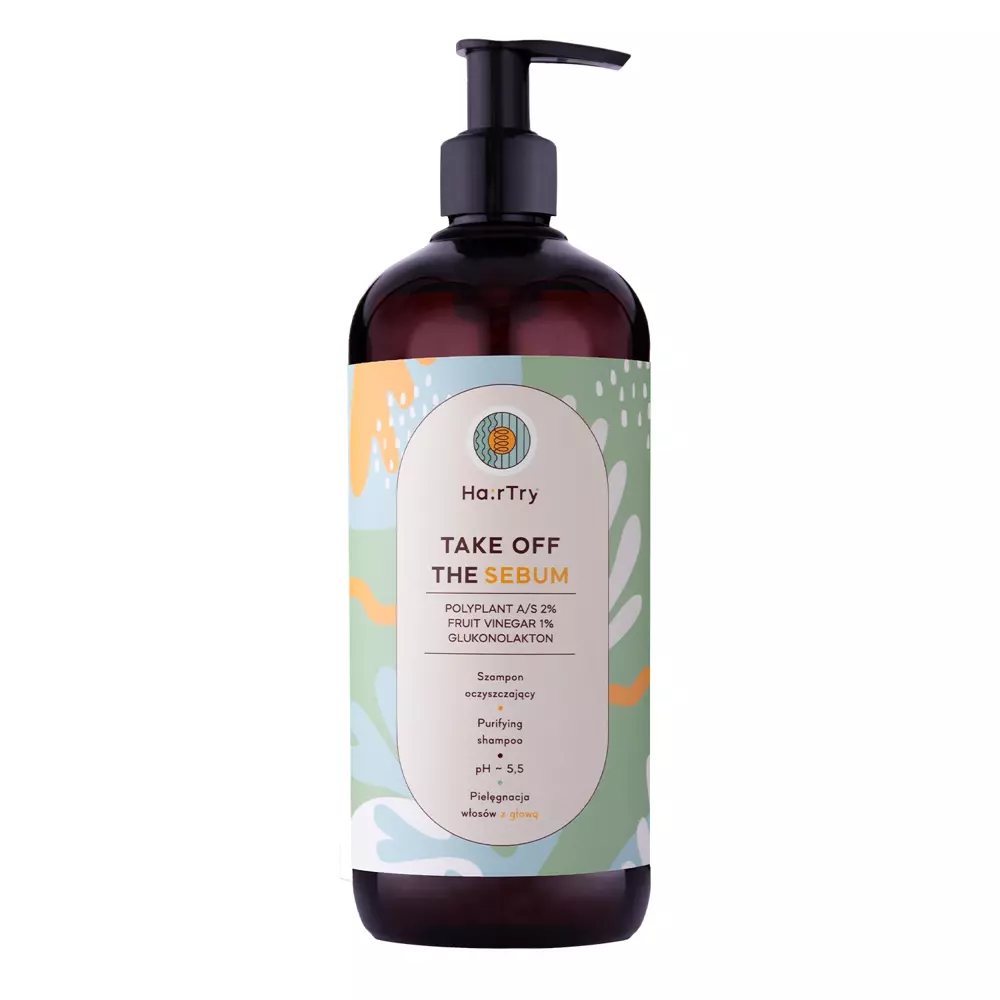 HairTry - Take Off The Sebum - Szampon Oczyszczający