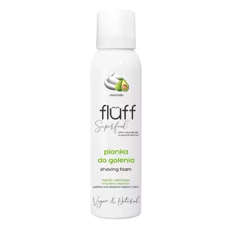 Fluff - Pianka do Golenia z Avocado i Niacynamidem