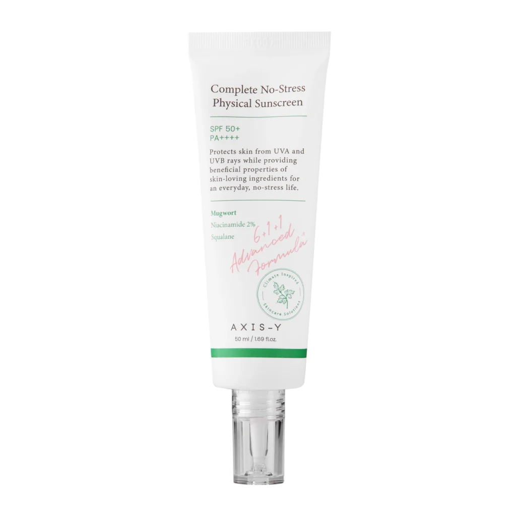 Axis-y - Complete No-Stress Physical Sunscreen SPF50+/PA++++