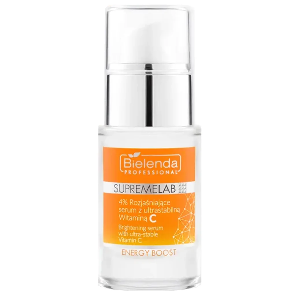 Bielenda Professional - Supremelab - Energy Boost - 4% Rozjaśniające Serum z Ultrastabilną Witaminą C