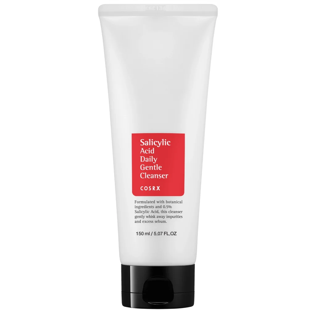 COSRX - Salicylic Acid Daily Gentle Cleanser - Pianka Myjąca do Twarzy z Kwasem Salicylowym