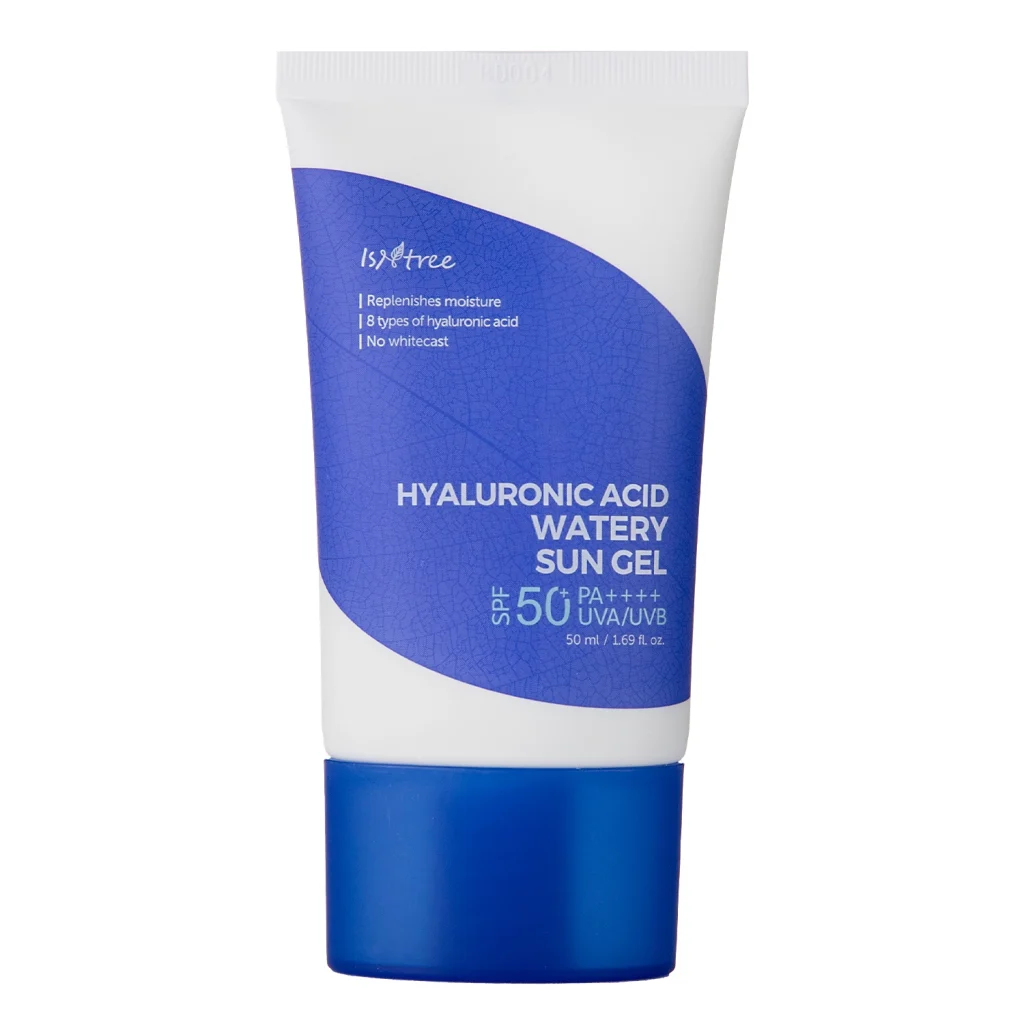 Kaine - RoIsntree - Hyaluronic Acid - Watery Sun Gel SPF50+/PA++++ - Lekki Krem Ochronny do Twarzy