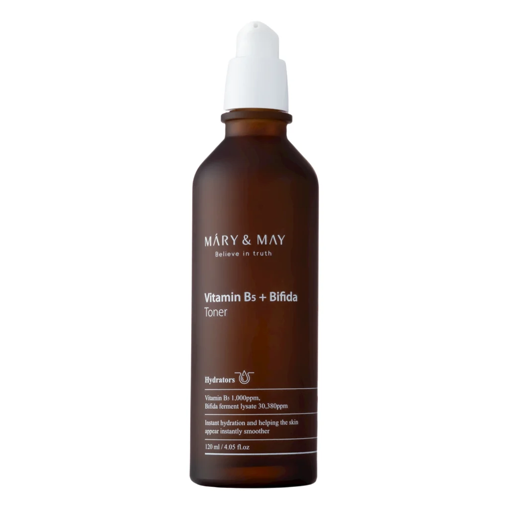 Mary&May - Vitamine B5 Bifida Toner - Nawilżający Tonik z Witaminą B5 i Probiotykami 