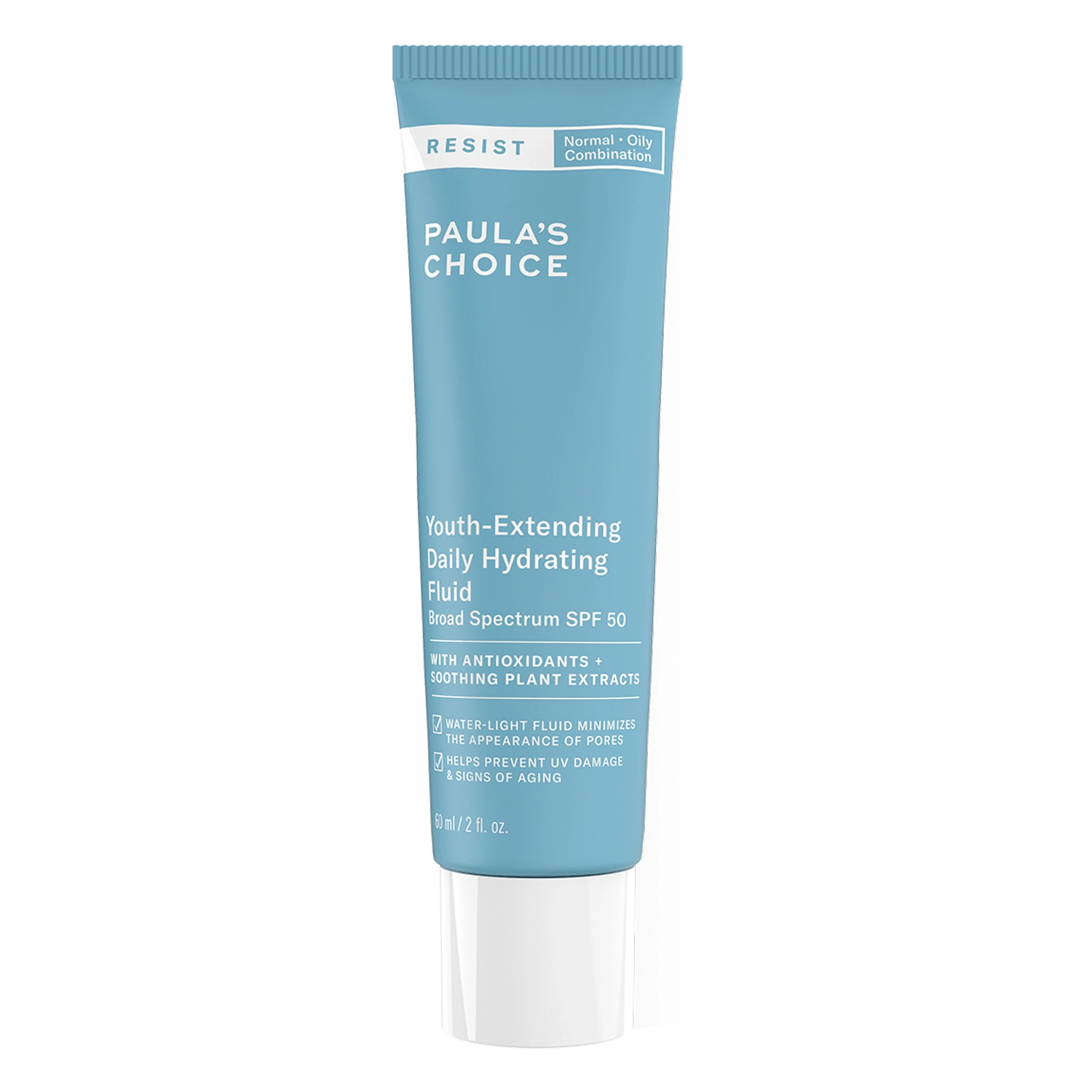 Paula's Choice - Resist - Youth-Extending Daily Hydrating Fluid SPF50 - Nawilżająca Emulsja SPF