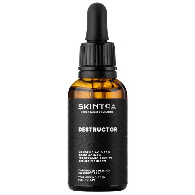 SkinTra - Destructor - Całoroczny Peeling Kwasowy 24%