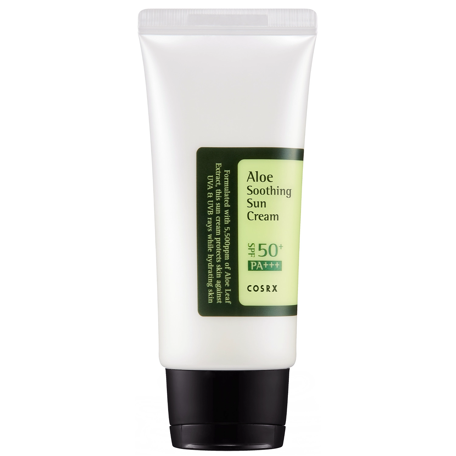 Cosrx - Aloe Soothing Sun Cream SPF50+/PA+++ - Nawilżający Krem z Filtrem Przeciwsłonecznym - 50ml