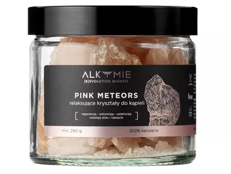 Alkmie - Pink Meteors - Relaksujące Kryształy do Kąpieli