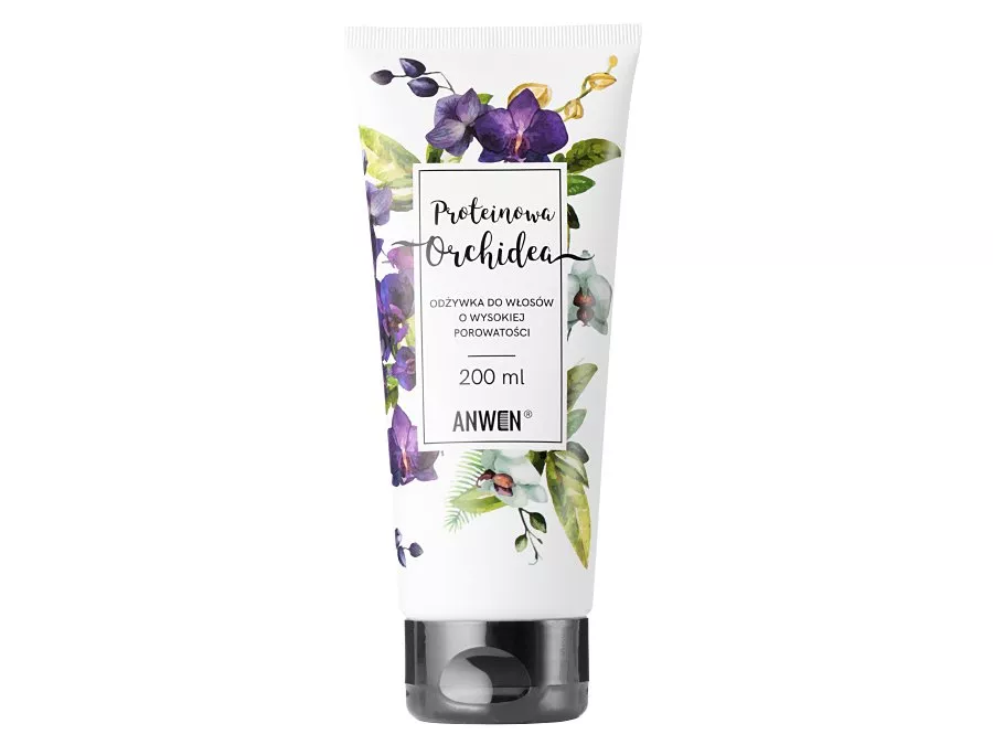 Anwen - Proteinowa Orchidea - Odżywka do Włosów o Wysokiej Porowatości