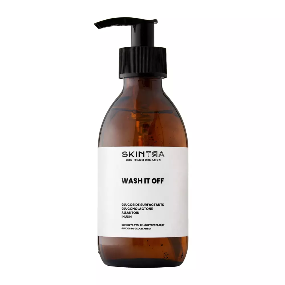 SkinTra - Wash It Off - Glukozydowy Żel Oczyszczający 
