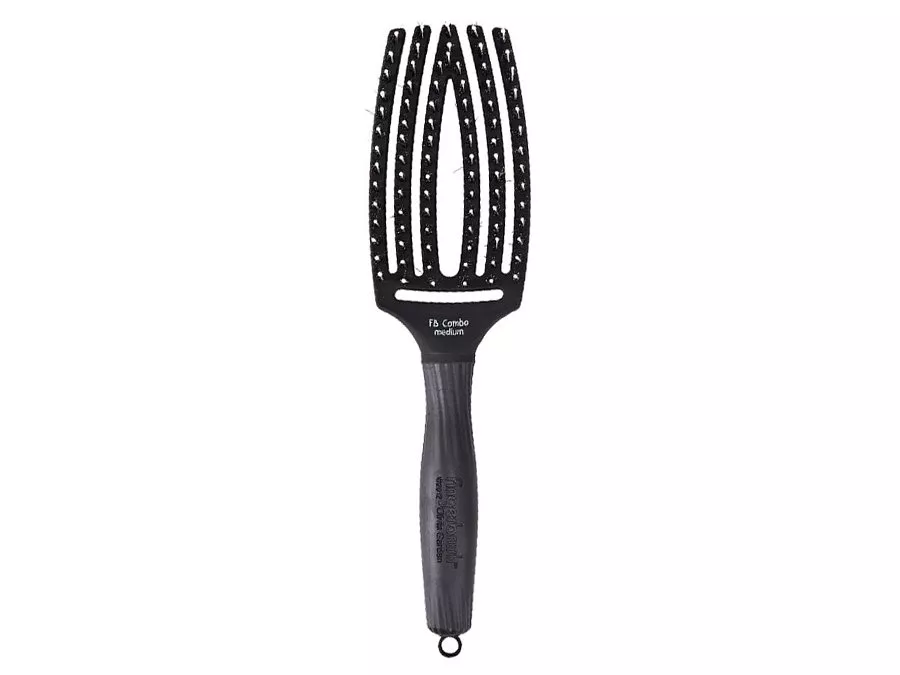 Olivia Garden - Fingerbrush Combo Medium - Szczotka do Włosów z Włosiem Syntetycznym i z Dzika Średnia