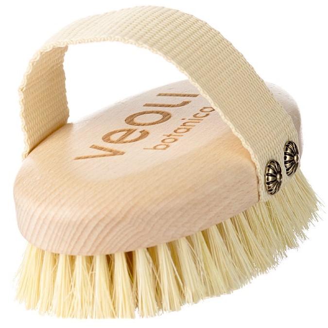 Veoli Botanica - Just Brush It - Szczotka z Agawy do Masażu Ciała