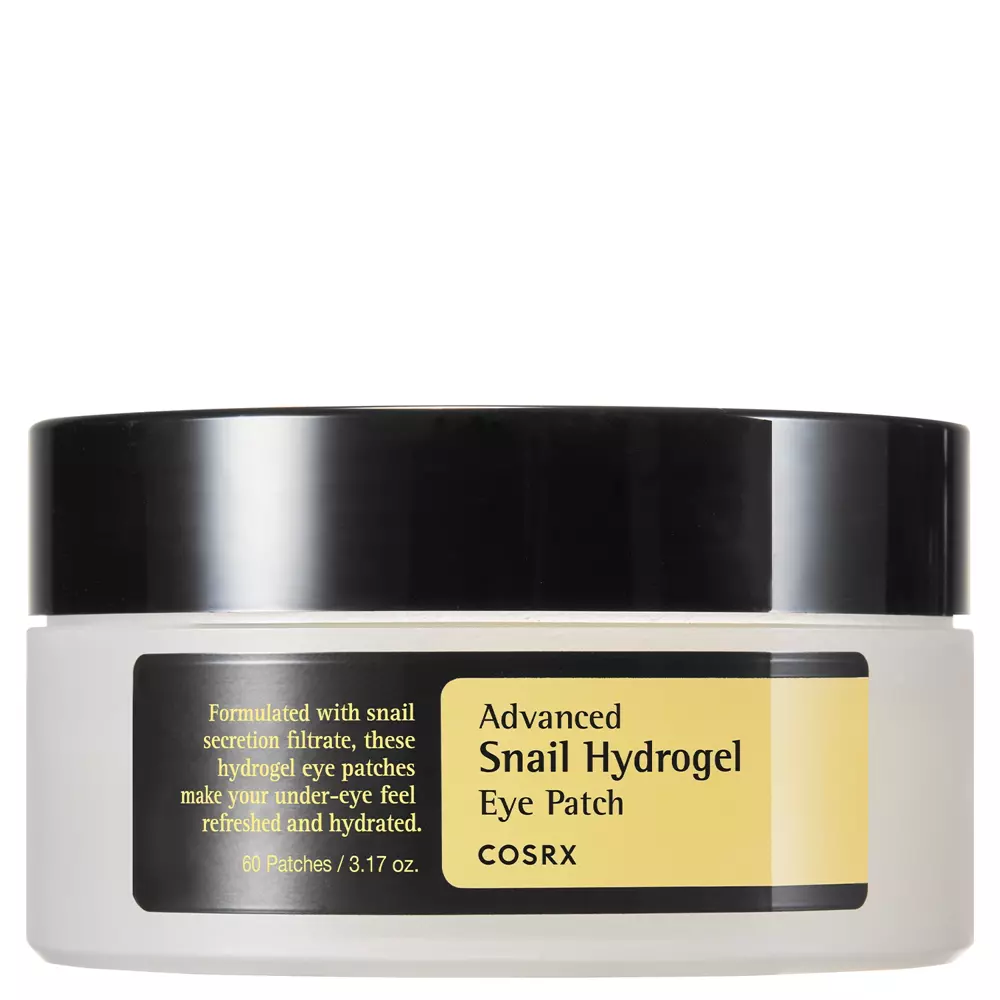 Cosrx - Advanced Snail Hydrogel Eye Patch - Hydrożelowe Płatki pod Oczy ze Śluzem Ślimaka