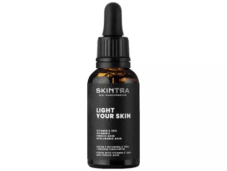 SkinTra - Light Your Skin - Serum z Witaminą C 20% i Kwasem Ferulowym