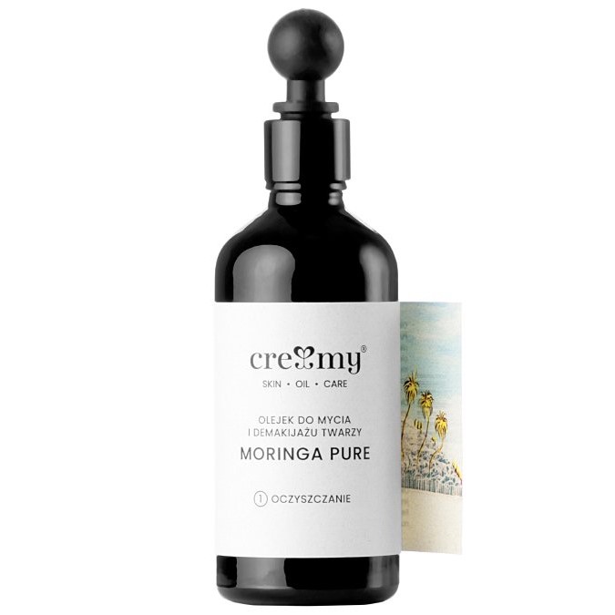 Creamy - Moringa Pure - Olejek do Mycia Twarzy i Demakijażu