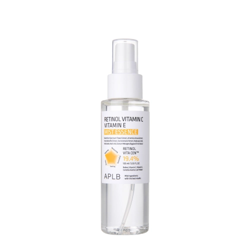 APLB - Retinol Vitamin C Vitamin E Mist Essence - Esencja w Mgiełce z Retinolem i Witaminami C i E - 105ml - OUTLET
