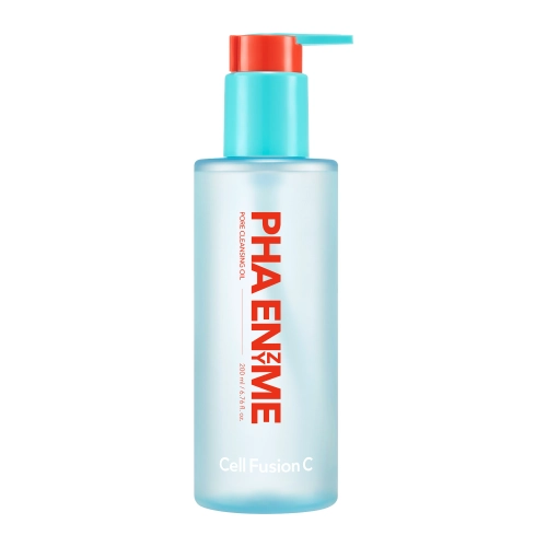 Cell Fusion C - PHA Enzyme Pore Cleansing Oil - Enzymatyczny Olejek do Demakijażu z Kwasami - 200ml