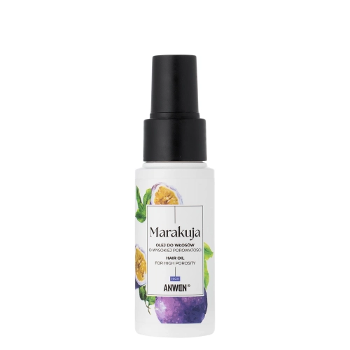 Anwen - Olej Marakuja - Olej do Włosów Wysokoporowatych - 50ml