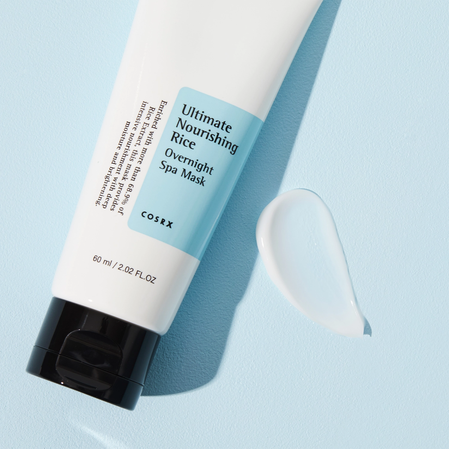 COSRX - Ultimate Nourishing Rice Overnight Spa Mask - Odżywcza Maska na Noc z Ekstraktem z Ryżu
