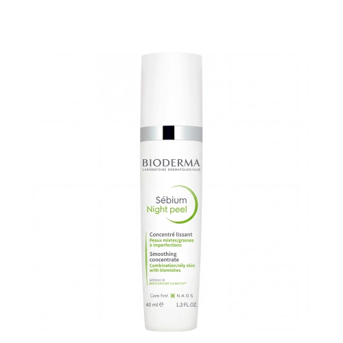 Bioderma - Sébium Night Peel - Peeling z Kwasem Glikolowym - 40ml