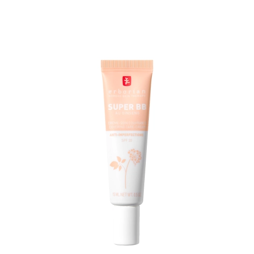 Erborian - Super BB Au Ginseng Clair - Kryjący Krem Korygujący Niedoskonałości - 15ml