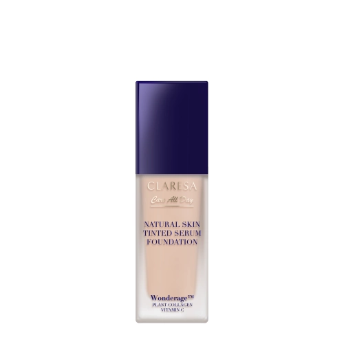 Claresa - Natural Skin Tinted Serum Foundation - Podkład-Serum z Naturalnym Wykończeniem - 1C Light Cool - 32ml
