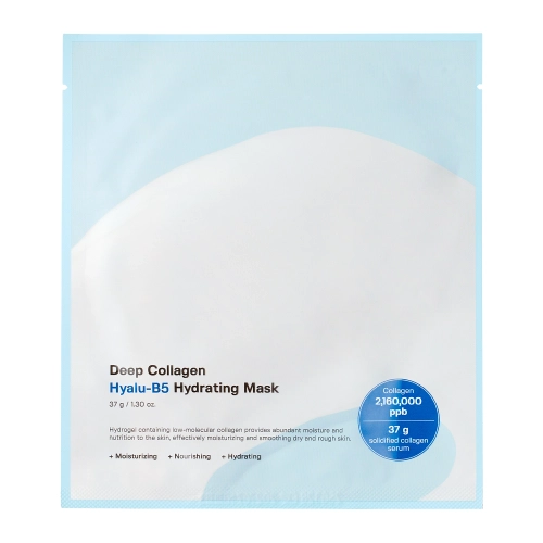 Sungboon Editor - Deep Collagen Hyalu-B5 Hydratin Mask - Nawilżająca Maska Hydrożelowa do Twarzy - 1szt/37g