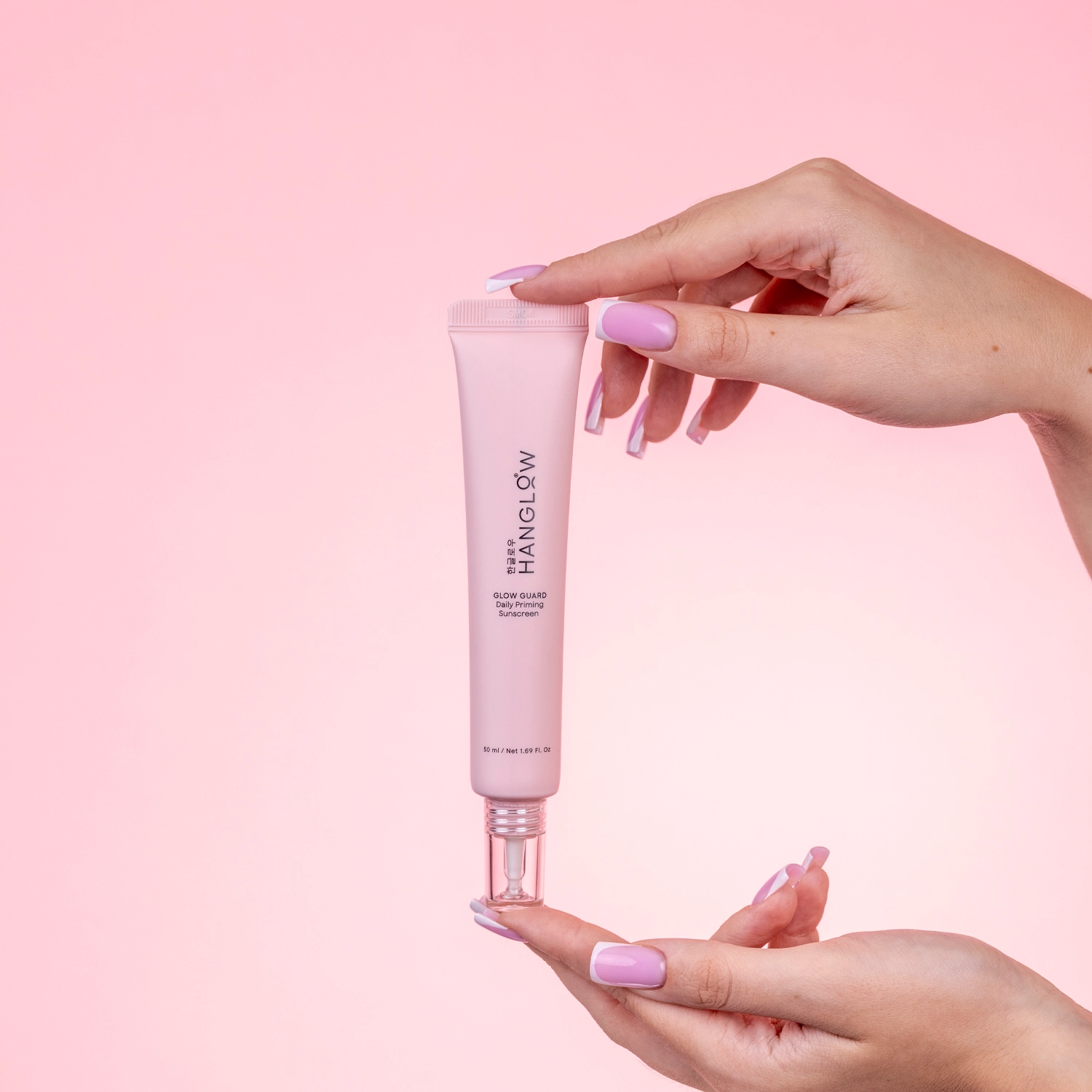 HanGlow - Glow Guard - Daily Priming Sunscreen SPF 50+ - Codzienny Krem Przeciwsłoneczny