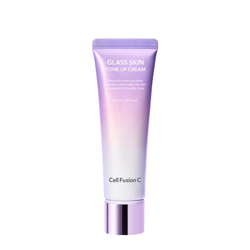 Cell Fusion C - Glass Skin Tone Up Cream - Krem Wygładzający Skórę z Efektem Glass Skin - 50ml