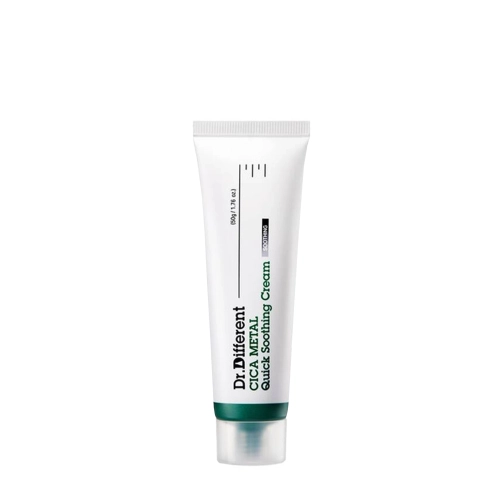 Dr.Different - Metal Quick Soothing Cream - Łagodzący Krem do Twarzy - 50g