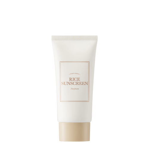 I'm From - Rice Sunscreen SPF50+ PA++++  - Nawilżający Krem do Twarzy z Filtrem - 50ml