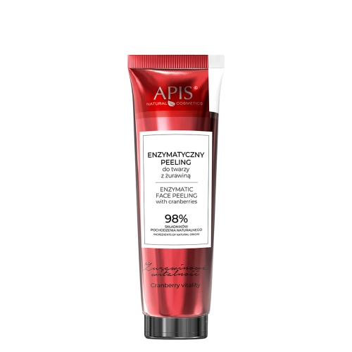 Apis - Enzymatic Face Scrub - Enzymatyczny Peeling do Twarzy z Żurawiną - 100ml