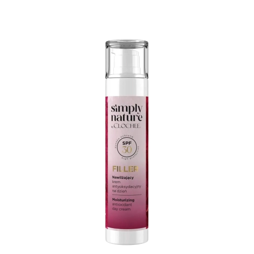 Clochee - Simply Nature Filler - SPF 30 Nawilżający Krem Antyoksydacyjny na Dzień - 50ml