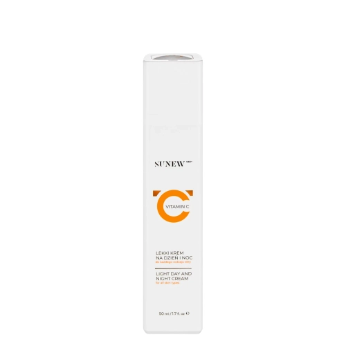 SunewMed+ - Lekki Krem do Twarzy z Witaminą C na Dzień i Noc - 50ml