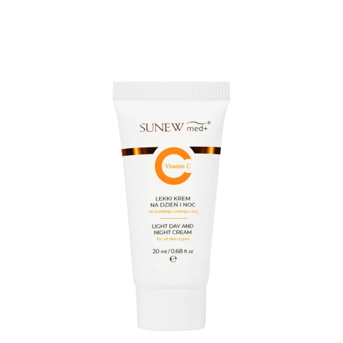 SunewMed+ - Lekki Krem do Twarzy z Witaminą C na Dzień i Noc - 20ml