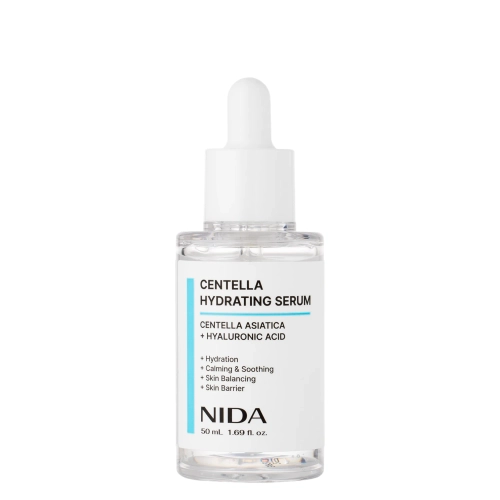 NIDA - Centella Hydrating Serum - Nawilżająco-Kojące Serum do Twarzy - 50ml