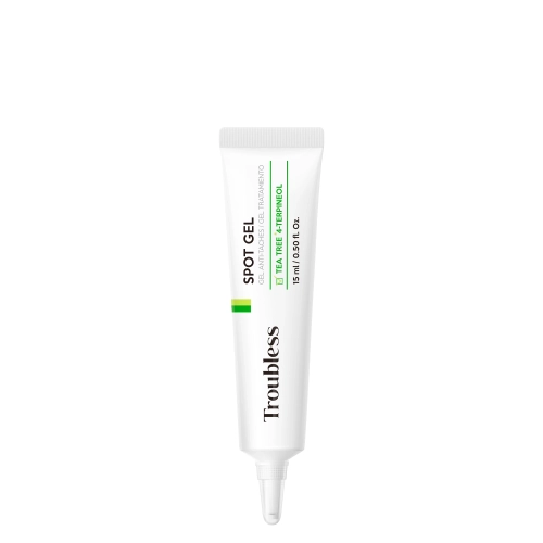 Troubless - Clear Gel Cream - Punktowy Żel Kojący na Niedoskonałości - 15ml