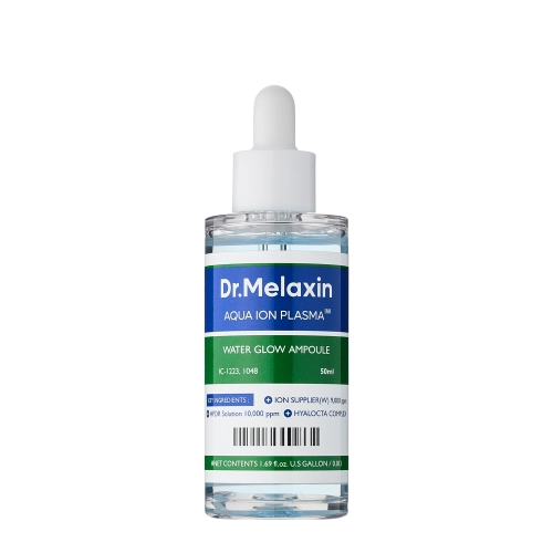 Dr.Melaxin - Aqua Ion Plasma Water Glow Ampoule - Nawilżająca Ampułka do Twarzy - 50ml