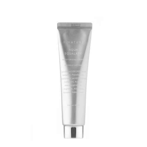 S.Nature - Aqua Squalane Moisturizing Cream - Nawilżający Krem do Twarzy ze Skwalanem - 60ml