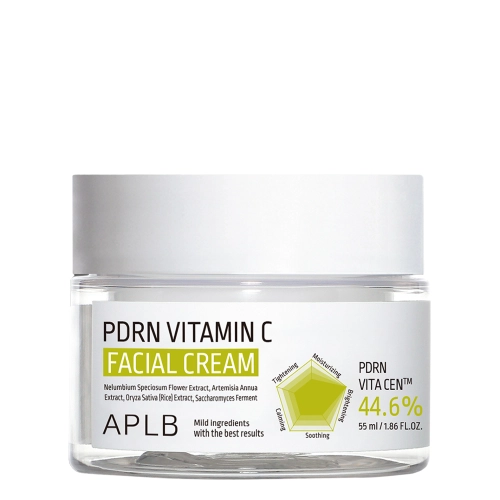 APLB - PDRN Vitamin C Facial Cream - Ujędrniający Krem do Twarzy z Witaminą C - 55ml