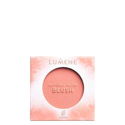 Lumene - Natural Glow Blush - Róż do Policzków - 1 Coral Glow - 4g