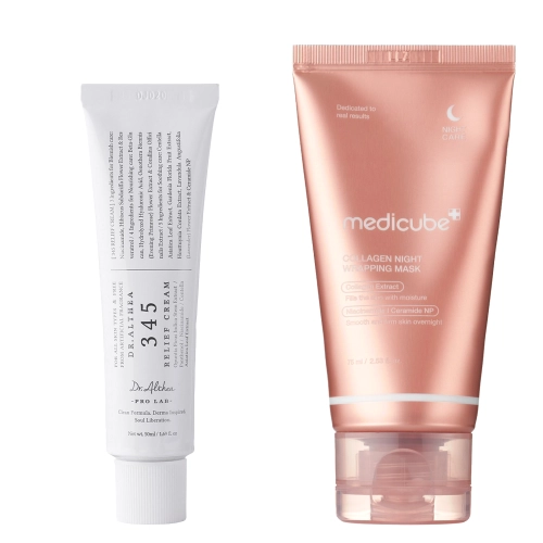Zestaw - Night Renewal Duo - 75ml + 50ml