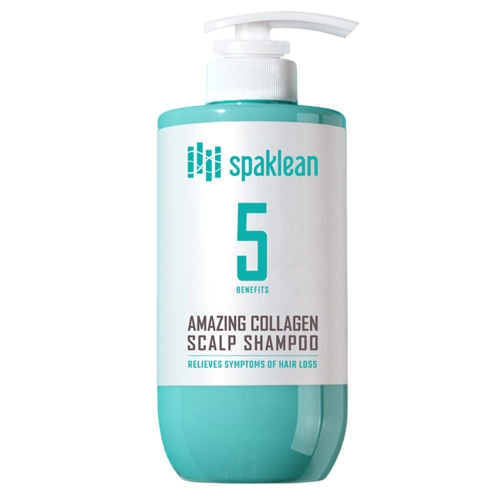 Spaklean - Amazing Collagen Scalp Shampoo - Szampon do Włosów z Kolagenem - 500ml