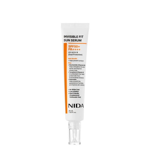NIDA - Invisible Fit Sun Serum - Serum do Twarzy z Filtrem - 40ml
