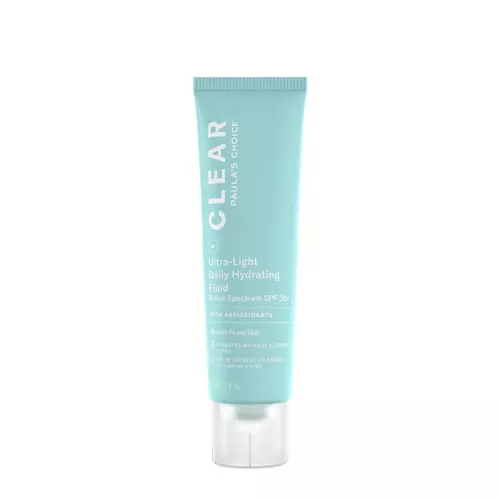 Paula's Choice - Clear - Ultra-Light Daily Hydrating Fluid SPF30+ - Nawilżająca Emulsja Przeciwsłoneczna - 60ml