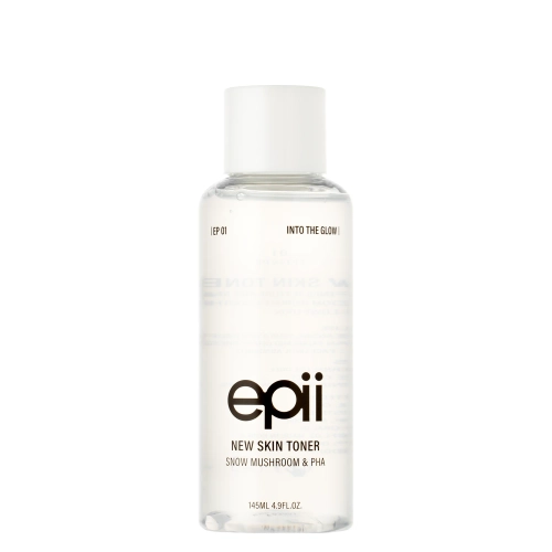 Epii - New Skin Toner Snow Mushroom & PHA - Nawilżająco-Złuszczający Tonik do Twarzy - 145ml