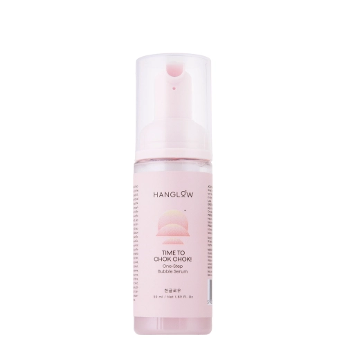 HanGlow - Time to Chok Chok! - One-Step Bubble Serum - Nawilżające Serum w Piance z Antyoksydantami i Postbiotykiem - 50 ml