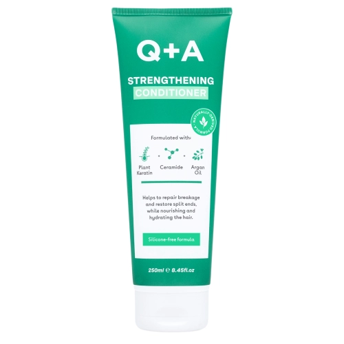 Q+A - Strengthening Conditioner - Wzmacniająca Odżywka do Włosów z Ceramidami i Roślinną Keratyną - 250ml