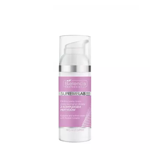 Bielenda Professional - Supremelab - Pro Age Expert - Exclusive Anti-Wrinkle Cream with Peptide Complex - Ekskluzywny Krem Przeciwzmarszczkowy z Kompleksem Peptydów - 50ml