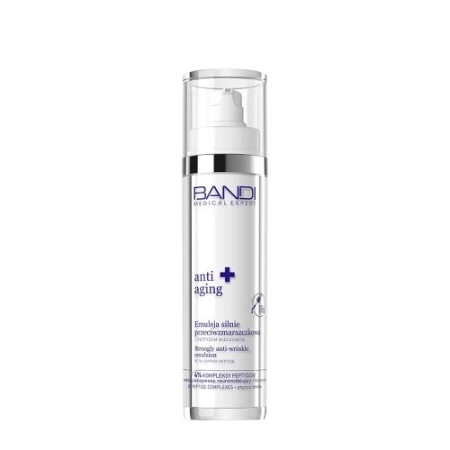 Bandi - Medical Expert Anti-Aging - Emulsja Silnie Przeciwzmarszczkowa z Peptydem Miedziowym - 50ml